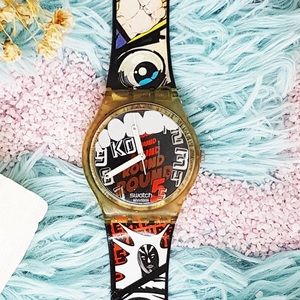 SWATCH KO Comic SOLD OUT 1980’s vibe
